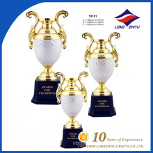 wholesale customized decoration trophy white high-end elegant trophy